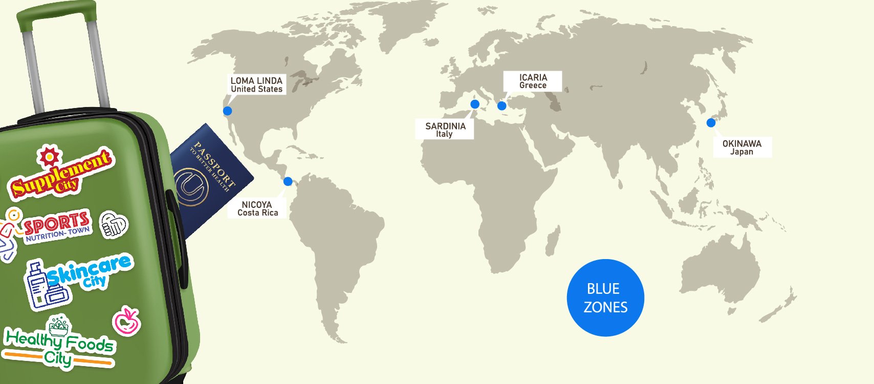 Your Passport to Longevity: Discovering the Blue Zones’ Secrets for a Longer and Better Life