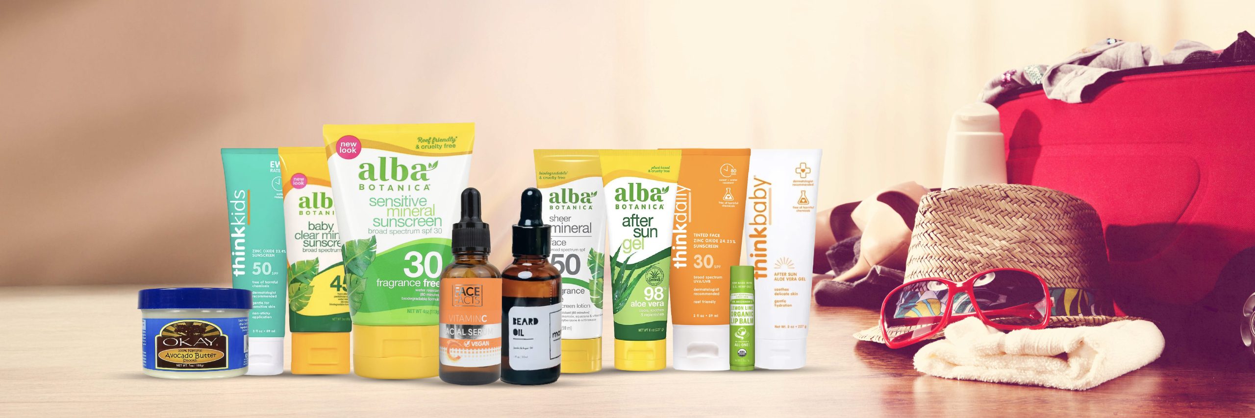Travel Checklist for Skin & Hair