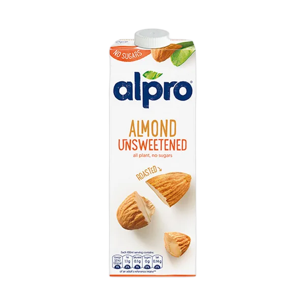 Alpro Almond Unsweetened 1ltr