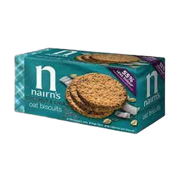 Nairn'S Coconut & Chia Oat Biscuits 200g