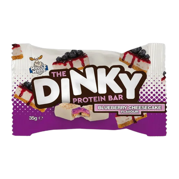 Muscle Moose The Dinky B/Berry Cheesecake Flvr Protein Bar 35g