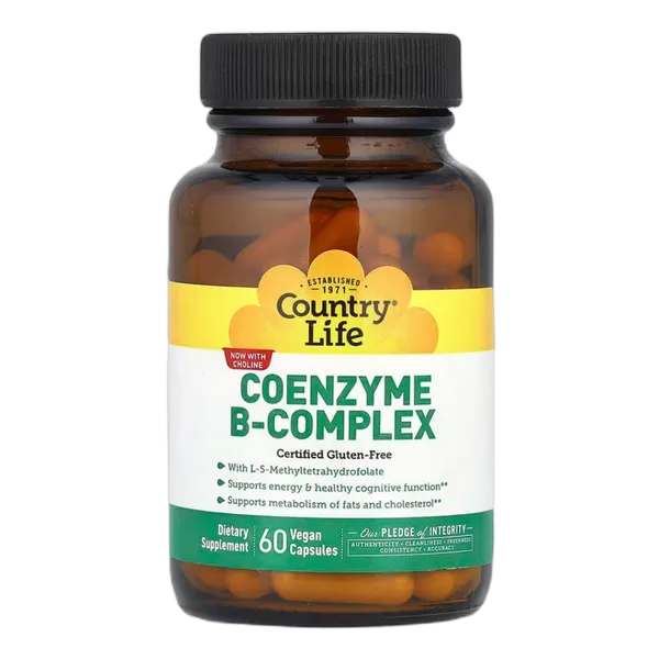 Country Life Co Enzyme B Complex 60 Caps