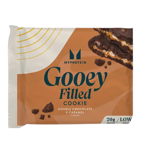 My Protein Gooey Filled Cookie Double Choc & Caramel Prot. Bar 75g