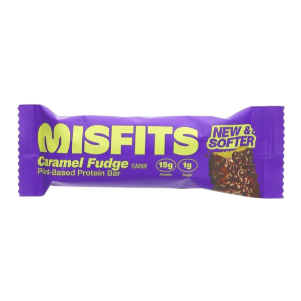 Misfits Caramel Fudge Protein Bar 50g