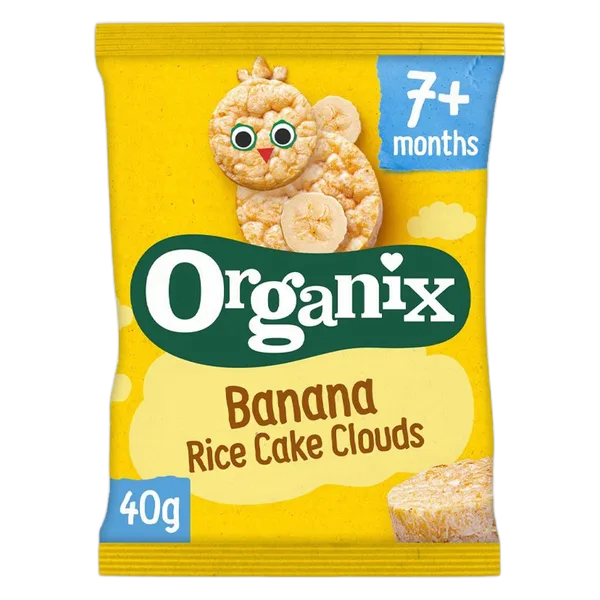 Organix Banana Rice Cake Clouds 40g