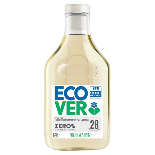 Ecover Laundry Liq. 0% Fragrance & Colouring 1ltr