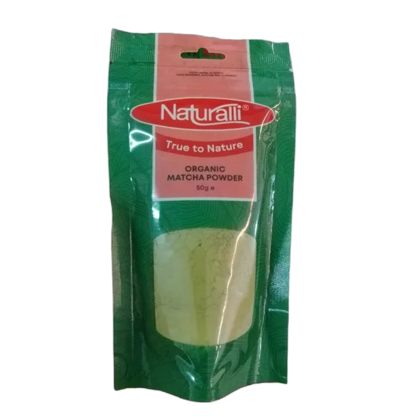 Naturalli Org Matcha Green Tea 50g