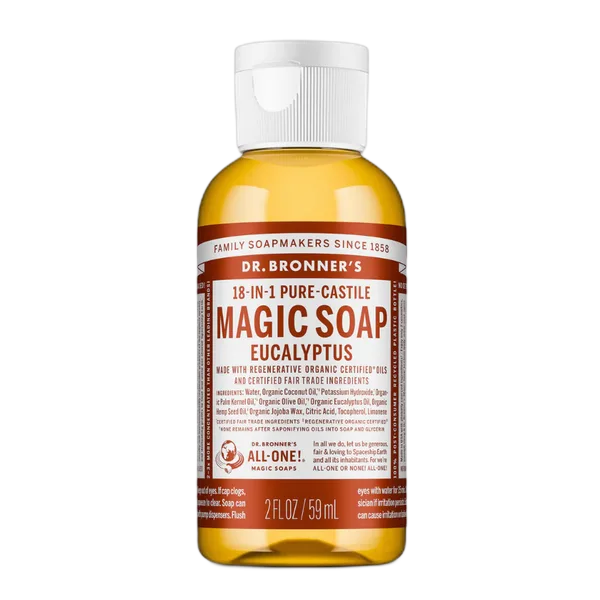 Dr Bron M Org Eucalyptus Liq Soap 2oz/59ml