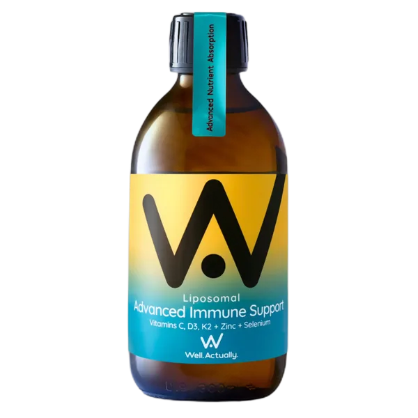 Well Actually Liposomal Adv. Immune Support Tropical Zest Flavor 250ml