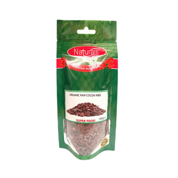 Naturalli Organic Raw Cocoa Nibs 100g