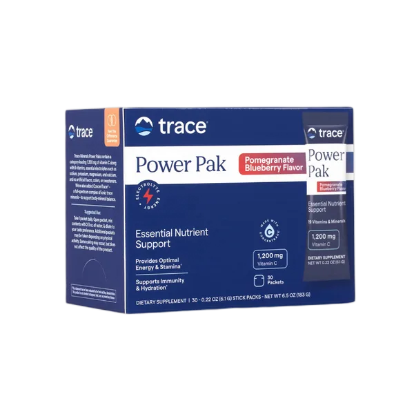 Trace Minerals Electrolyte Power Pak Pomegranate B/Berry 6.1g