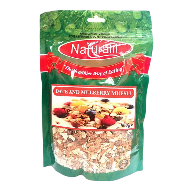 Naturalli Date And Mulberry Muesli 500gm