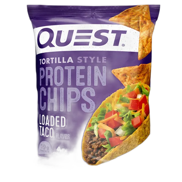 Quest Tortilla Loaded Taco Protein Chips 32g
