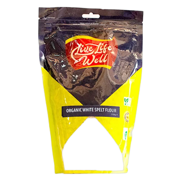 Live Life W Org White Spelt Flour 750gm