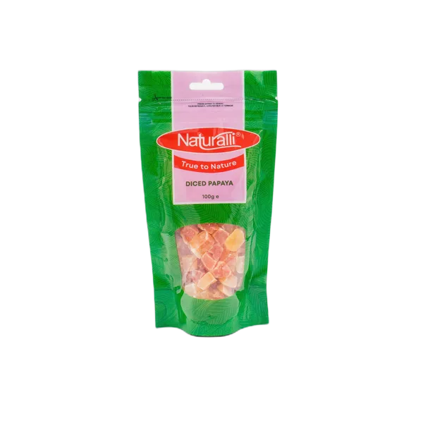 Naturalli Diced Papaya 100g