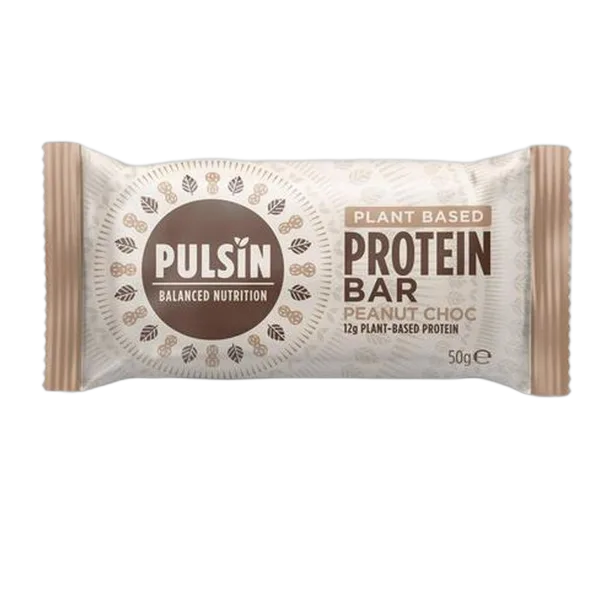 Pulsin Peanut Choc Protein Bar 50g
