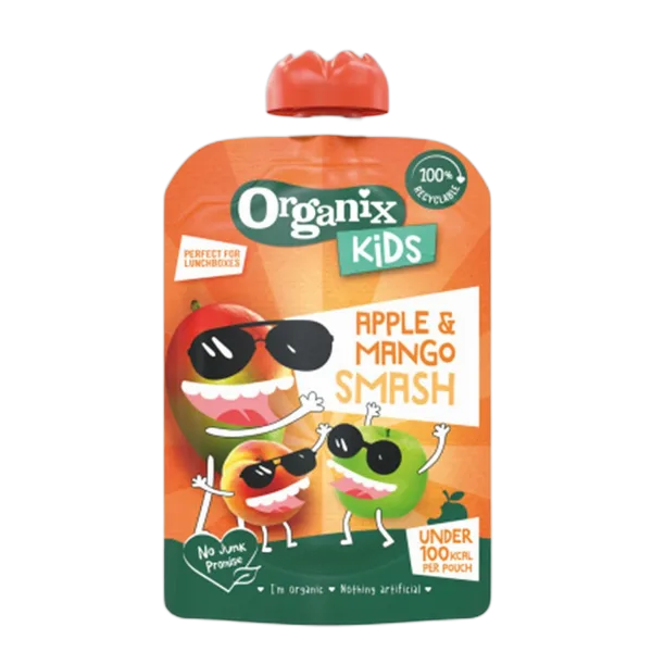Organix Apple Peach & Mango 100g #Or111521