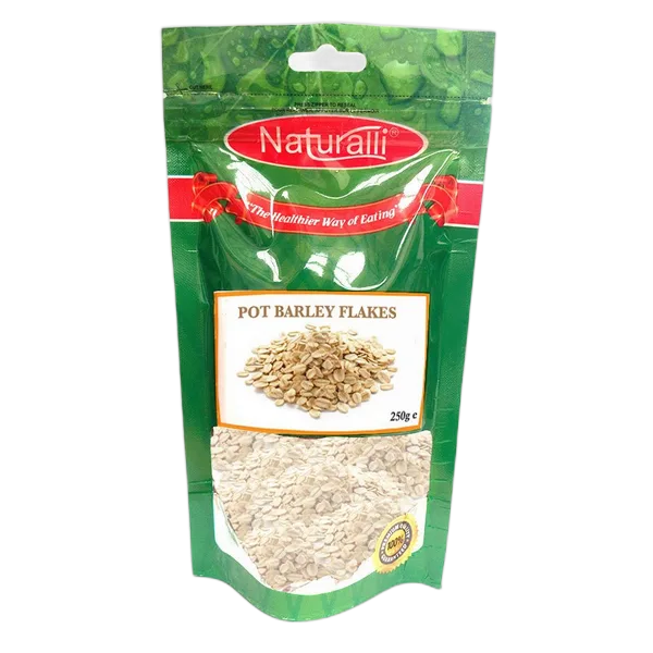 Naturalli Barley Flakes Pot 250gm