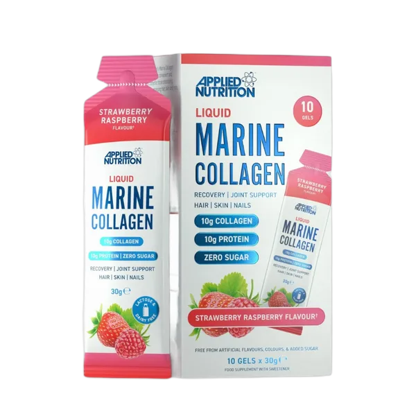 Applied Nutrition Gf Liq. Marine Collagen Strawberry Raspberry Flavor 30g