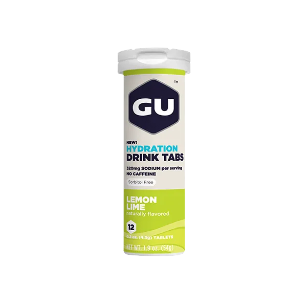 Gu Lemon Lime Drink Tabs 54gm