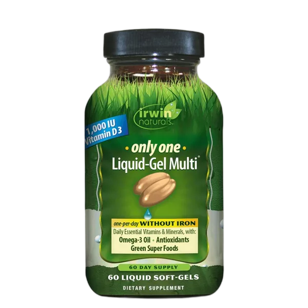 Irwin Only One Liquid-Gel Multi Without Iron 60 Sfgls