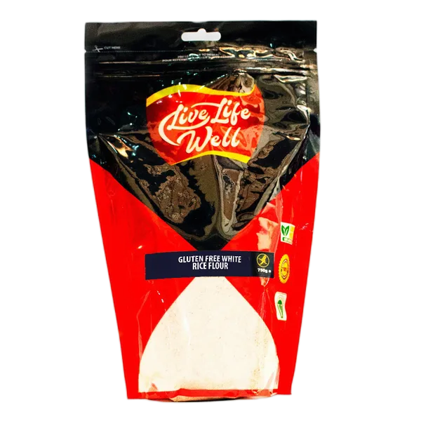 Live Life W Gf White Rice Flour 750gm Wric16