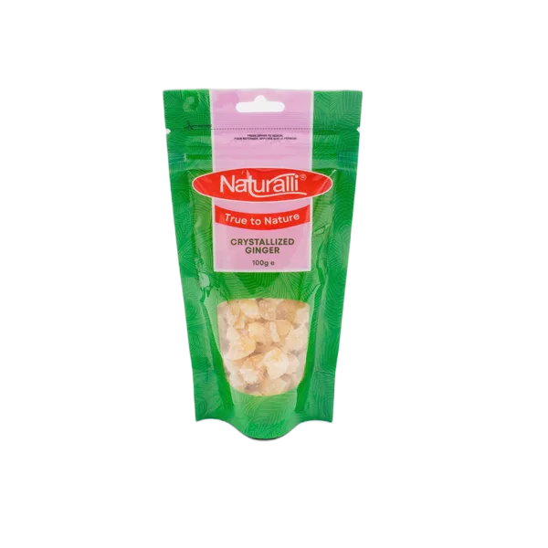 Naturalli Crystallized Ginger 100g
