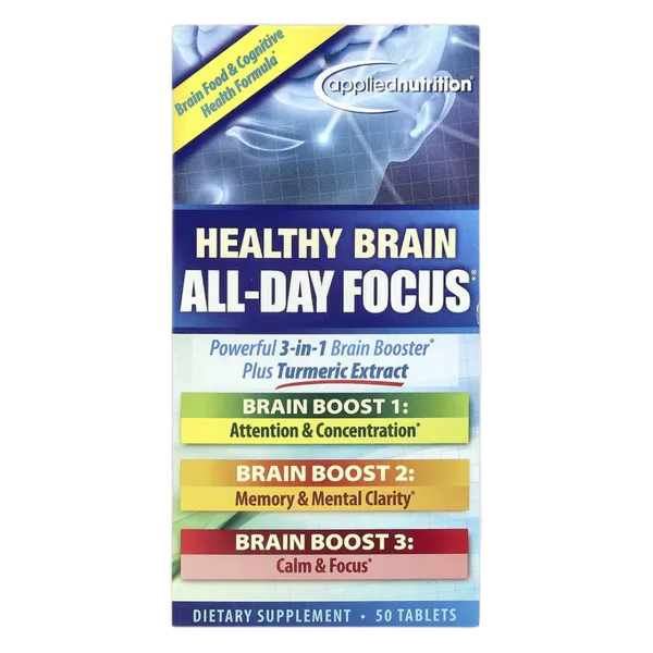 Applied Nutrition Healthy Brain All-Day Focus 50s