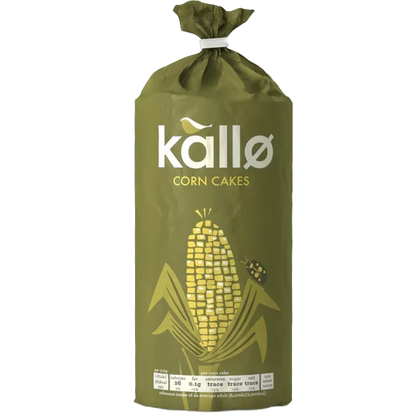 Kallo Corn Cakes Circular 130gm