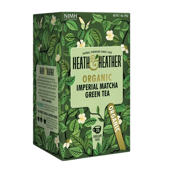 Heath And Heather Organic Imperial Matcha Green Tea 20'S