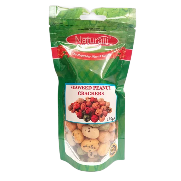 Naturalli Seaweed Peanut Cracker 100gm
