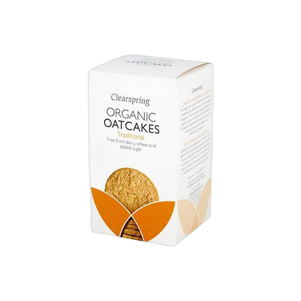 Clearspring Organic Oatcakes -Traditional 200g
