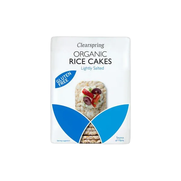 Clearspring Organic Rice Cakes Lightly Salted 130g