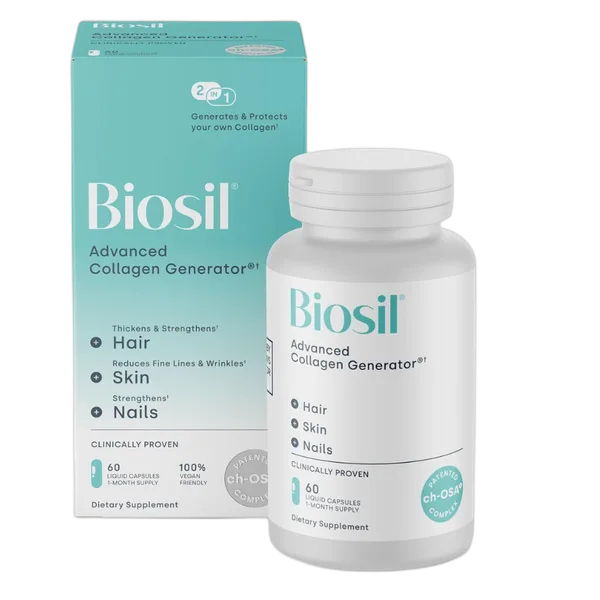 Biosil Gf Adv. Collagen Generator Liq. Caps 60’S