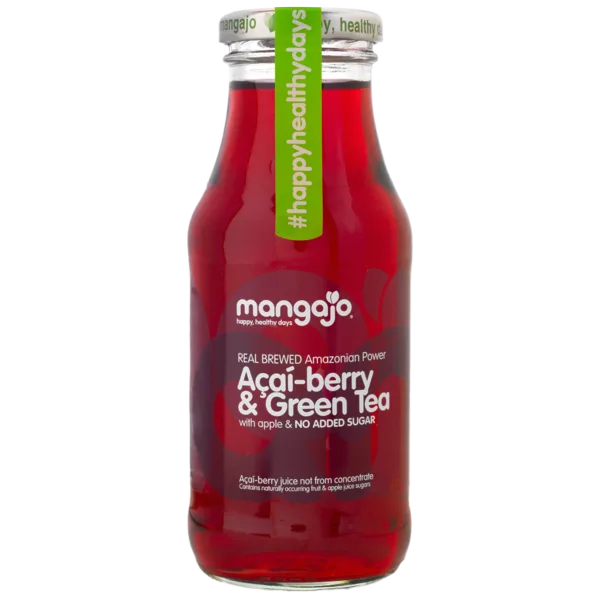 Mangajo Acai Berry & Green Tea 250ml Glass