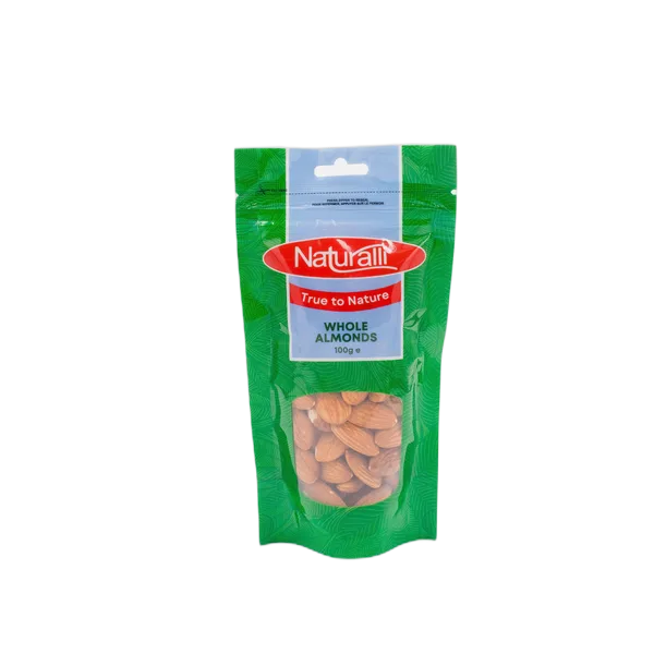 Naturalli Whole Almonds 100gm