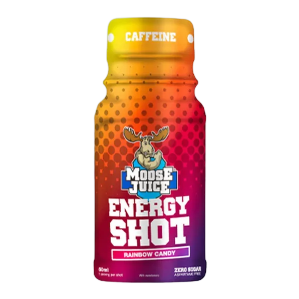 Moose Juice Bcaas Rainbow Candy Energy Shot Drink 60ml