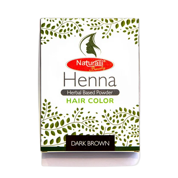 Naturalli Henna Hair Color Dark Brown 60g