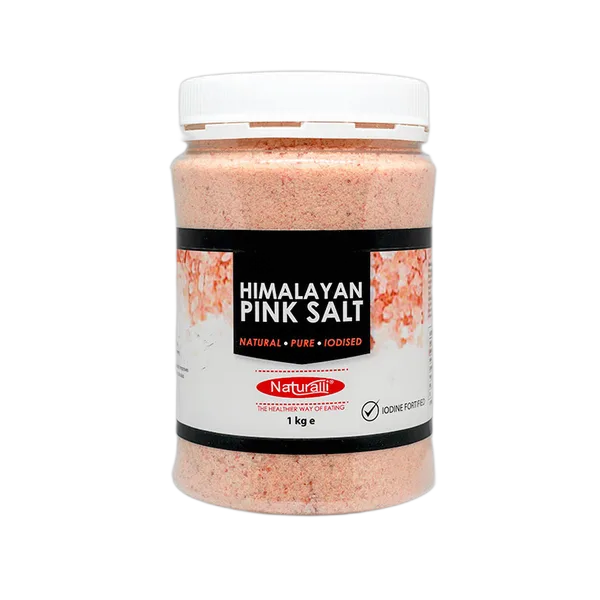 Naturalli Himalayan Iodized Pink Salt 1kg