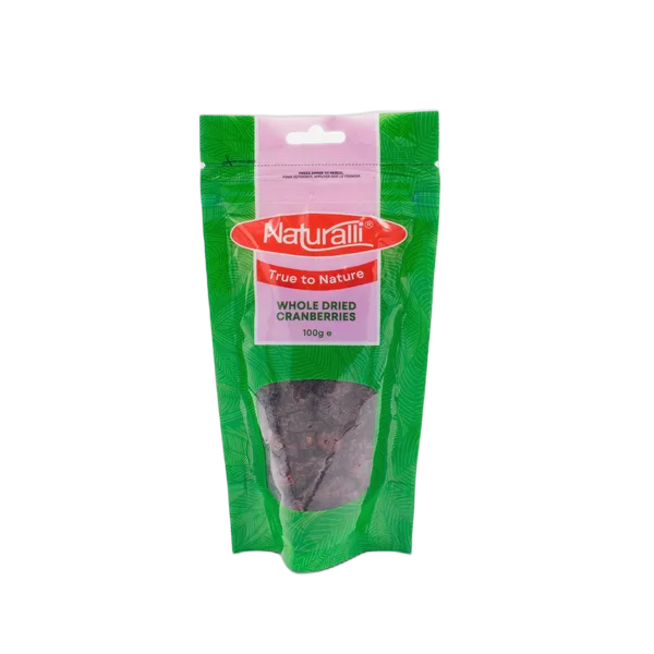 Naturalli Diced Cranberries 100gm