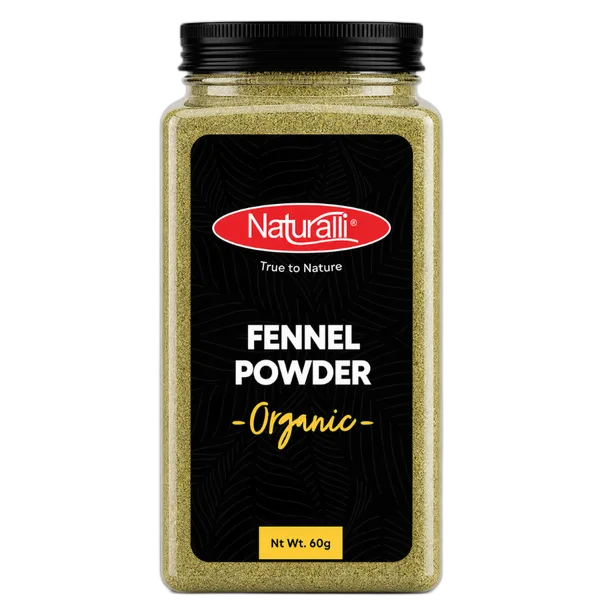 Naturalli Org Fennel Powder 60g