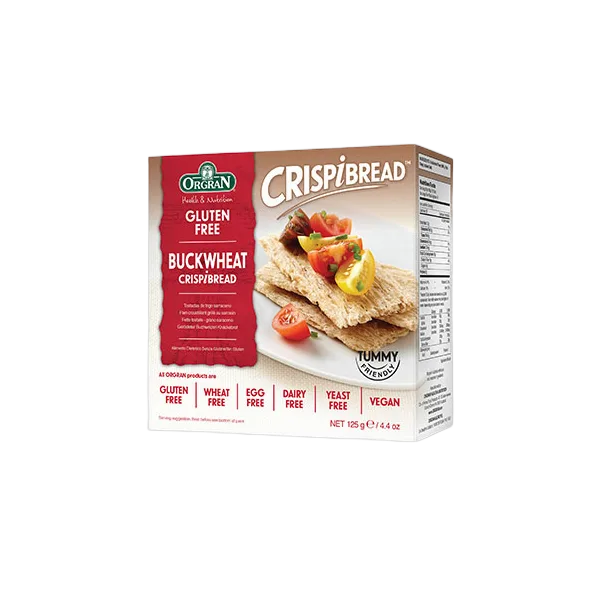 Orgran Buckwheat Crispbread 125gm