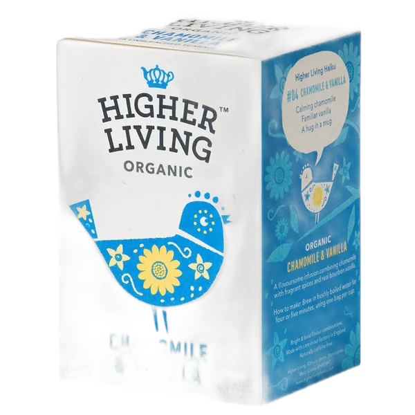 Higher Living Organic Chamomile Vanilla 15'S