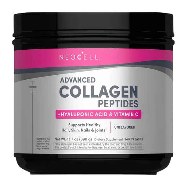 Neocell Adv. Collagen Peptides Unflavored Powder 390g