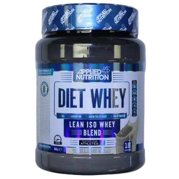 Applied Nutrition Gf Diet Whey Protein Vanilla Ice Cream 18s 450g