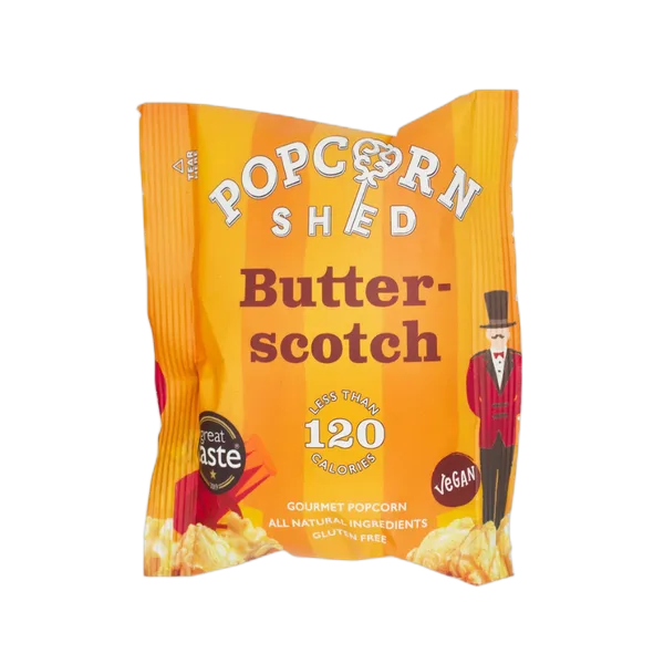 Popcorn Shed Gf Butter-Scotch Pack 24g