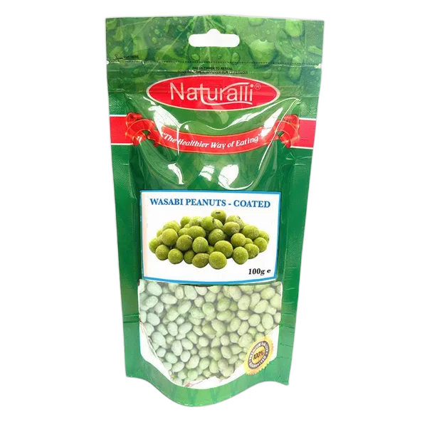 Naturalli Coated Wasabi Peanuts 100gm