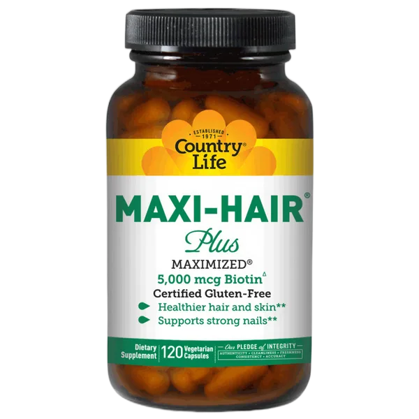 Country Life Maxi -Hair Plus 120 Tabs