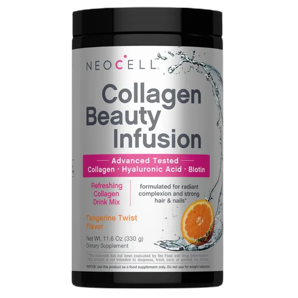 Neocell Collagen Beauty Infusion-Tangerine Powder 330g