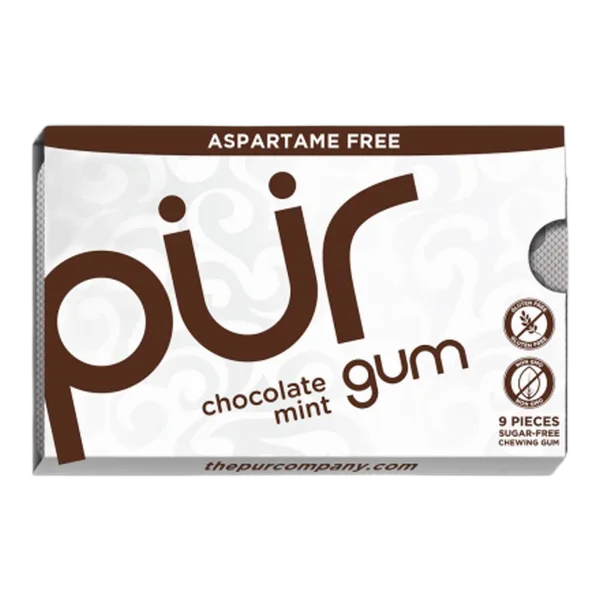 Pur Gum S/F Chocolate Mint 9s
